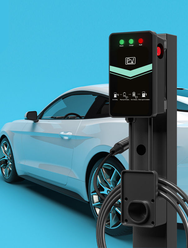 Type1 Plug 32A Plug และชาร์จ สถานีชาร์จ EV ติดผนัง Smart Home