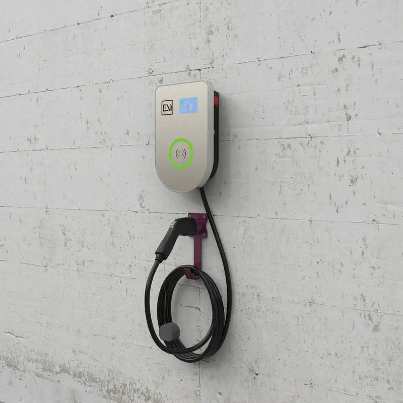 RFID Wall Boxer 7kw 32a สถานีชาร์จรถยนต์ติดผนัง พร้อมเคเบิล 5 เมตร