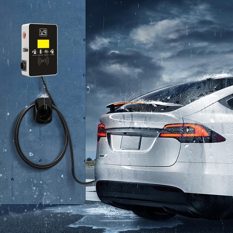 EV 3 Phase Type 2 Charger 22 กิโลวัตต์ สําหรับการชาร์จเร็วในบ้าน