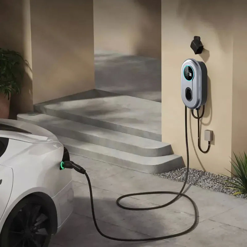 การ์ด RFID 11.52kw ชาร์จ EV แบบ 1 เฟสเดียว ป้องกันความแรงดัน