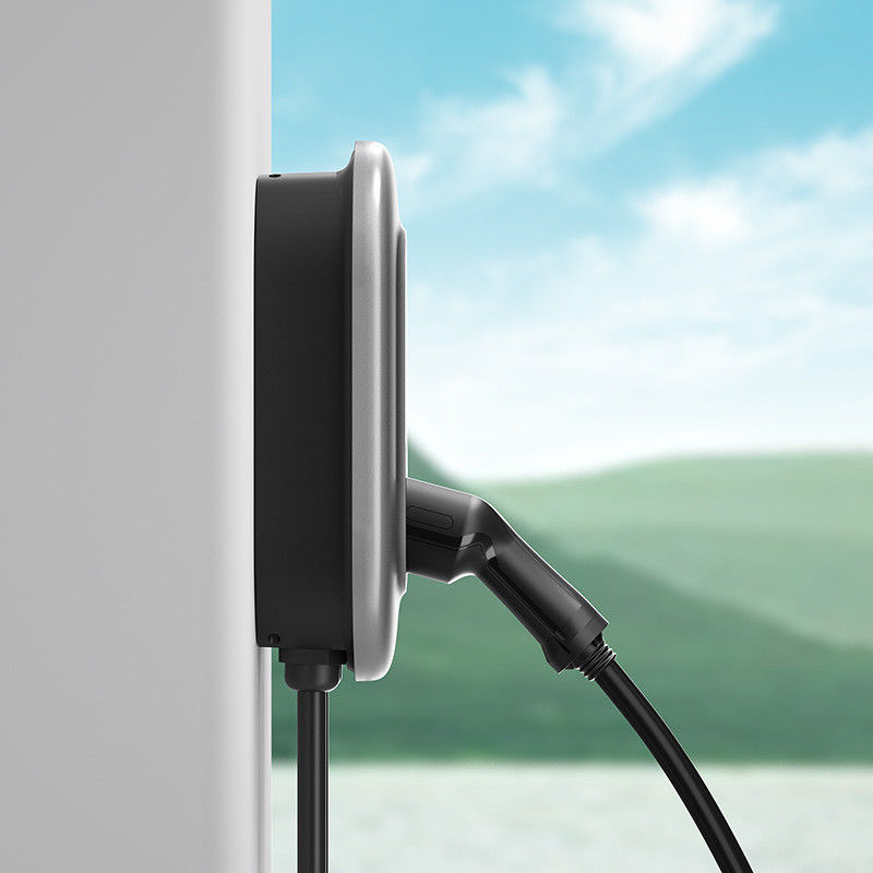 การ์ดสวิปไพง ประเภท 2 EV ชาร์จ 22kw บ้านพร้อมสัญญาณ LED
