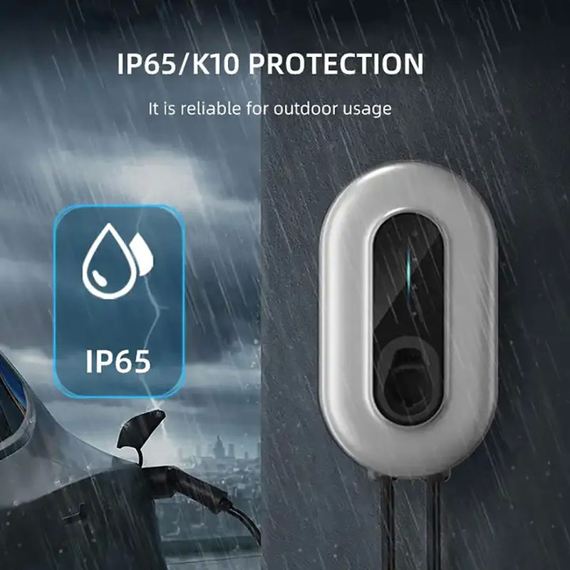 แอพมือถือการ์ด RFID มาตรฐานยุโรป Type 2 EV Charger กล่องชาร์จไฟบ้าน