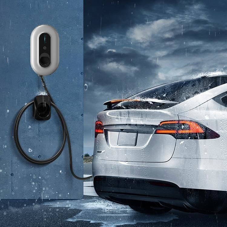7kw 11kw 22kw 3 Phase LCD Screen ประเภท 2 ชาร์จ EV มากกว่า Temp Protection