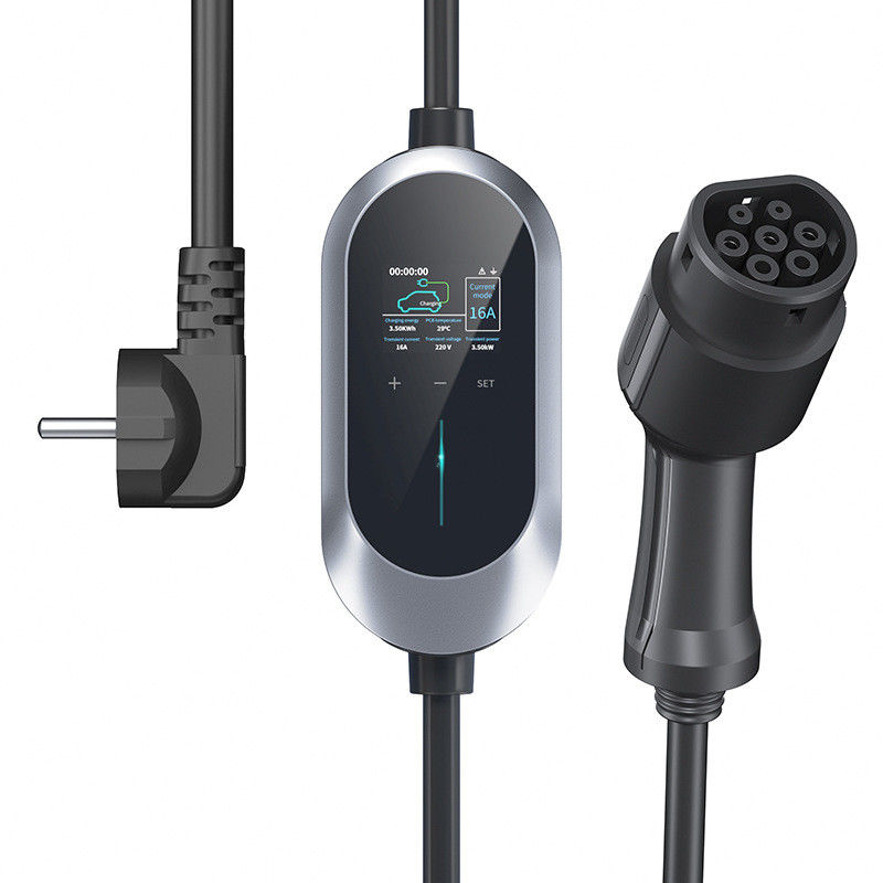 230V CEE ปุ่มสัมผัส 3 ปิน 7.2 Kw AC รวดเร็วชาร์จ