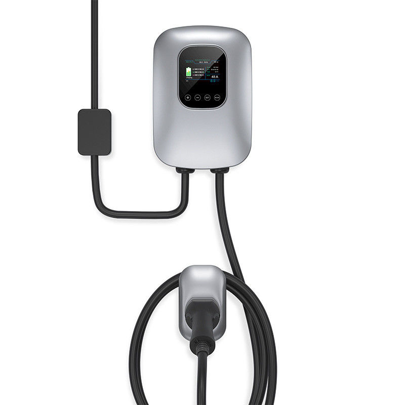 7.4 เมตร สูงสายไฟติดตั้ง 11kW Home Type 1 EV Charger พร้อมบัตร RFID