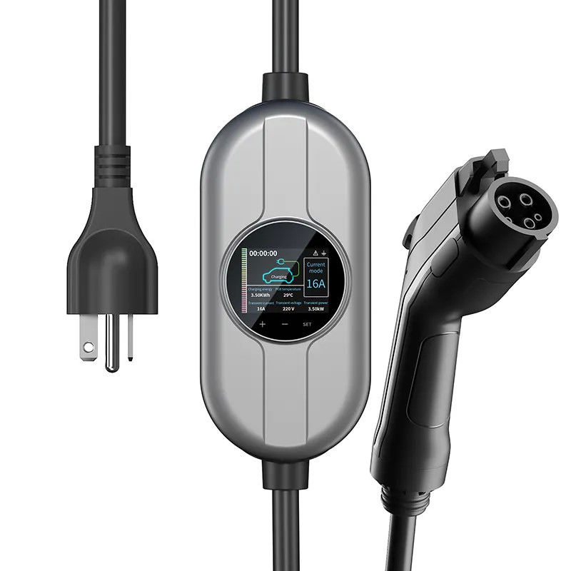 หน้าจอสัมผัส 50Hz ถึง 60Hz 32A ชาร์จเอวีแบบพกพาสําหรับชาร์จเร็ว