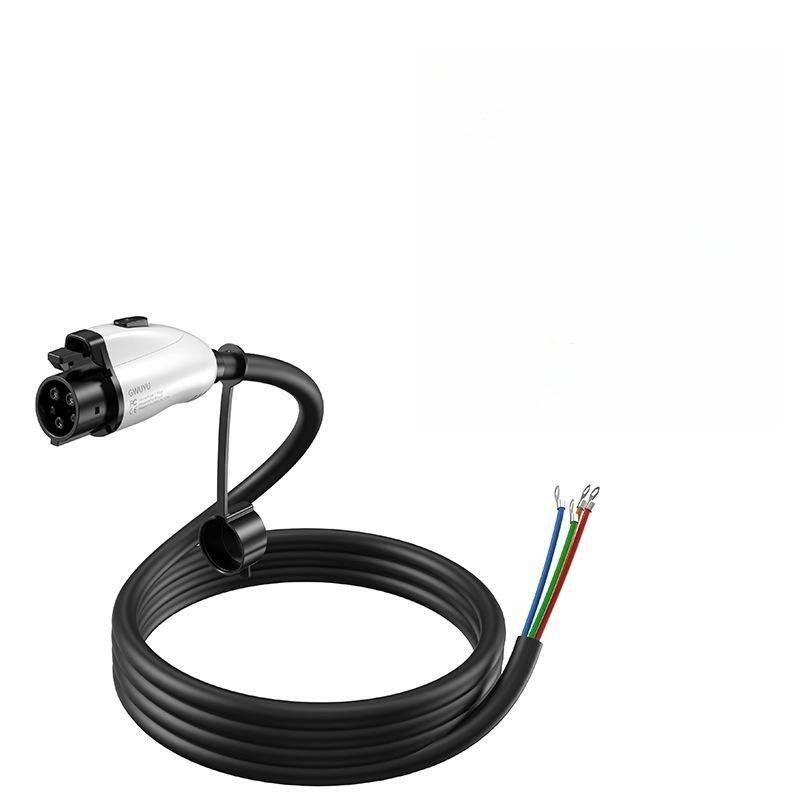OEM ODM 48A ประเภท 1 ประเภท 2 แอคชาร์เจอร์ Ev สายชาร์จบ้านพร้อมเซ็นเซอร์อุณหภูมิ