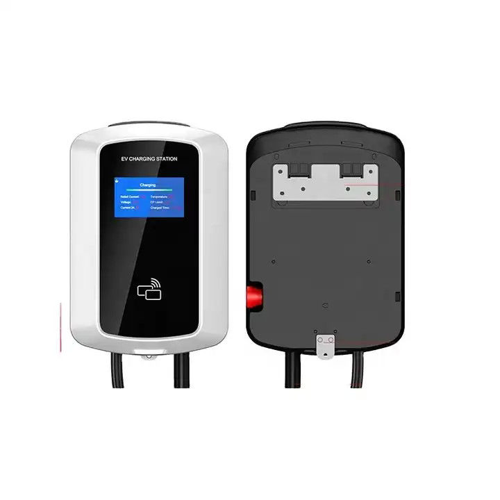 เครื่องชาร์จไฟฟ้าชนิด 2 แบบติดผนัง 3 เฟส สําหรับ EV สําหรับบ้านและพาณิชย์