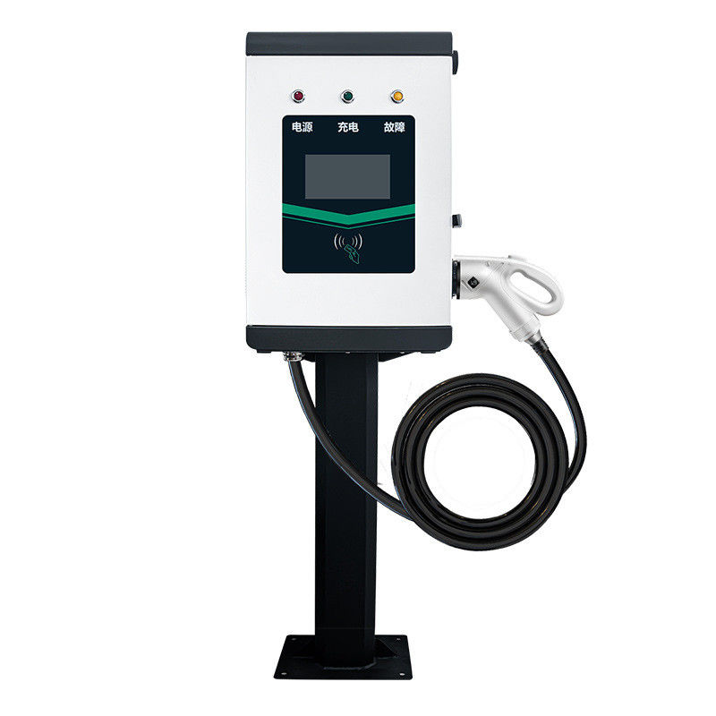 GB/T ติดผนัง 40kw Single Gun EV DC ชาร์จสเตชั่นสําหรับการใช้ในบ้าน